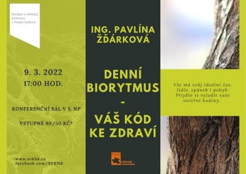 Pavlína Žďárková: Denní biorytmus - váš kód ke zdraví