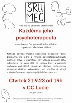 Každému jeho psychoterapeuta