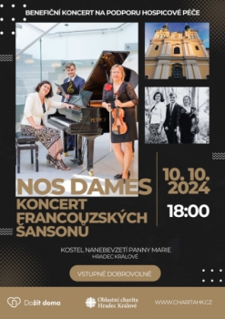 Nos Dames - koncert francouzských šansonů