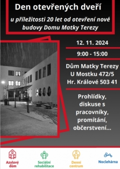 Den otevřených dveří v Domu Matky Terezy