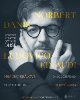 Klavírní koncert Ludovico Einaudi / Norbert Daniš